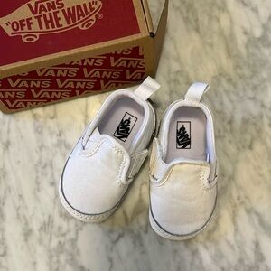 NEW Vans Slip on V Crib // baby shoes